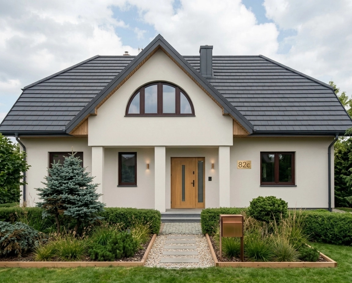 Scandinavian Facade Facade design — facade photo by GenRoom AI