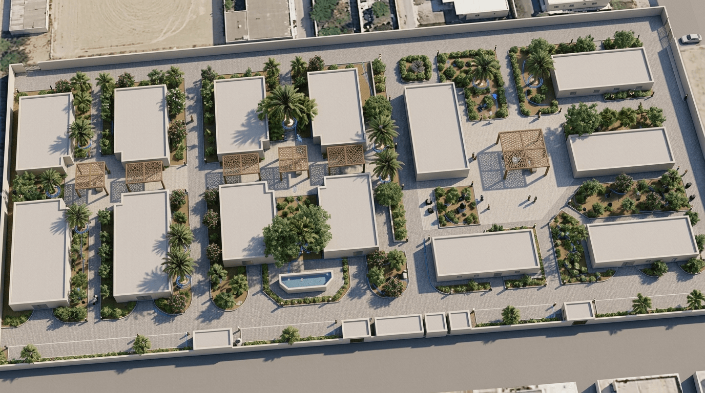Yard design in no_style style — photo by GenRoom AI