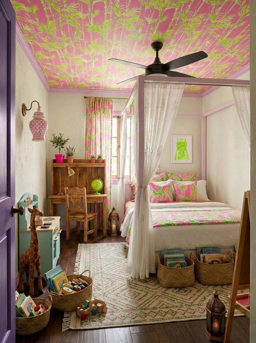 Interior design in Mediterranean style — Kids Room by GenRoom AI