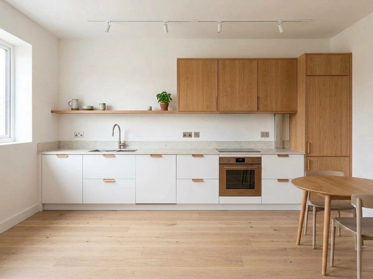 Interior design in Scandinavian style — Kitchen by GenRoom AI