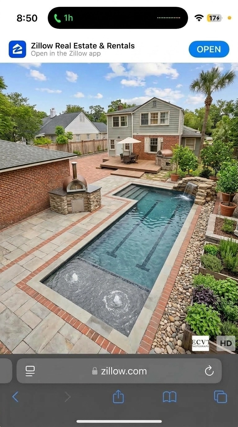 Yard design in no_style style — photo by GenRoom AI