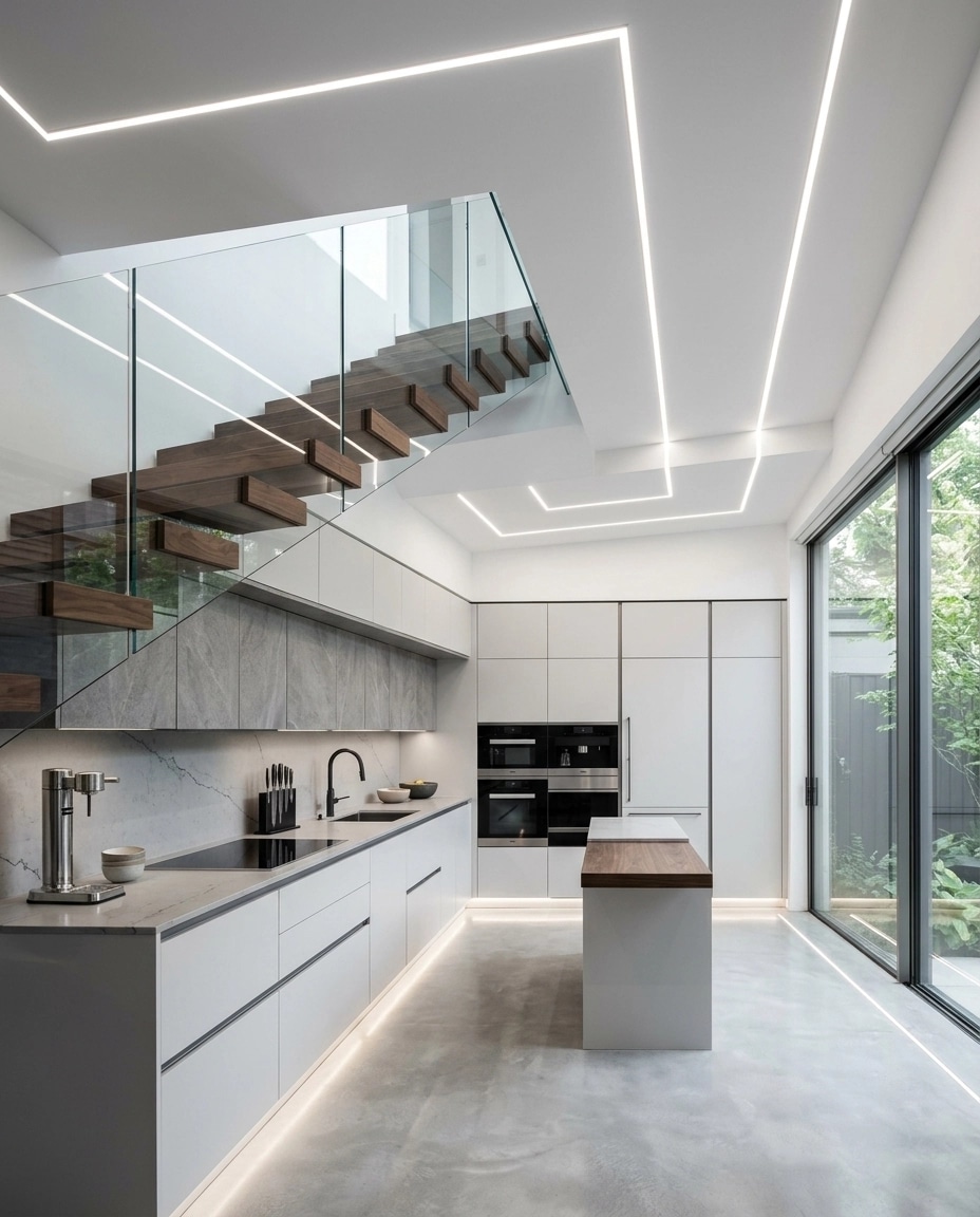 Minimalism Kitchen design — interior photo by GenRoom AI