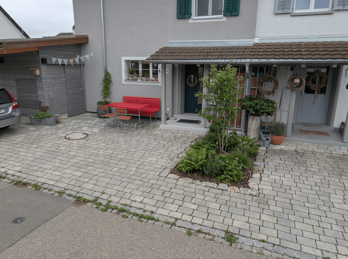 Landscape design in Eco Natural Garden style — Yard by GenRoom AI