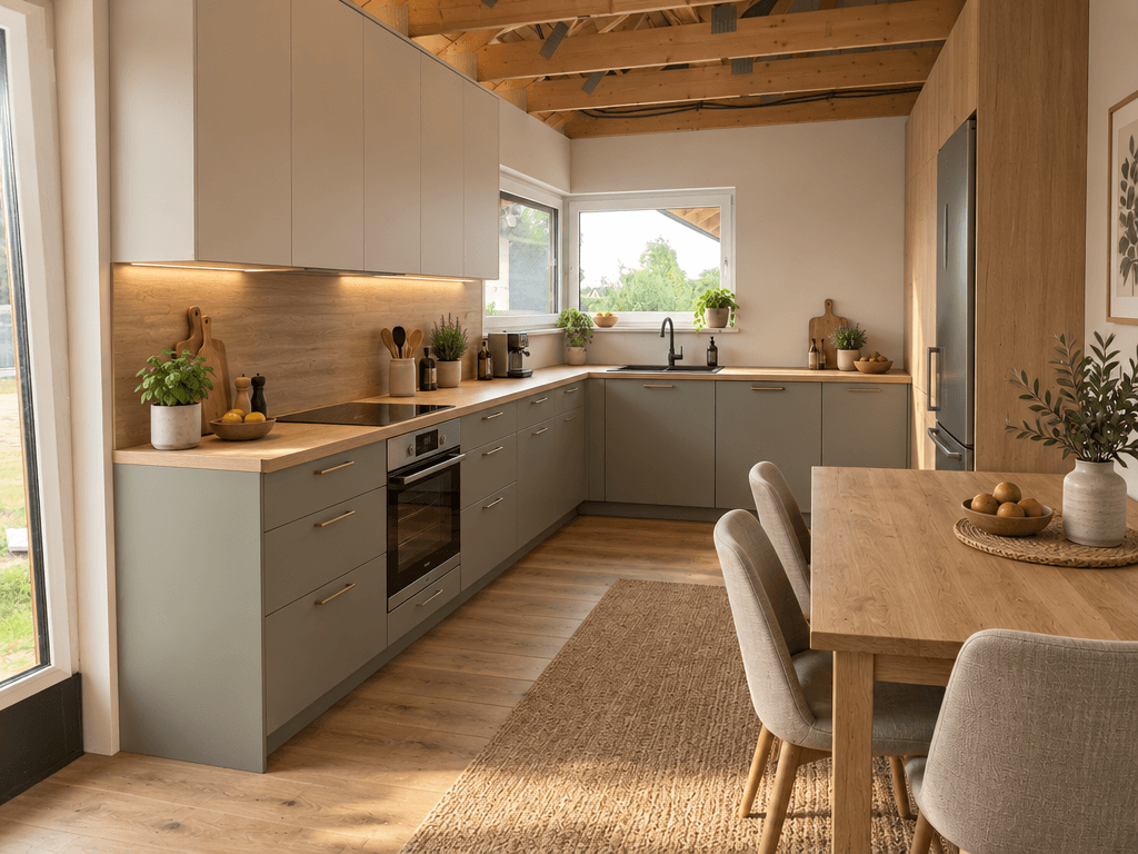 Kitchen interior in no_style style — photo by GenRoom AI