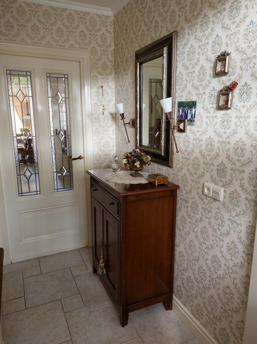 Hallway interior in Classic style — photo by GenRoom AI