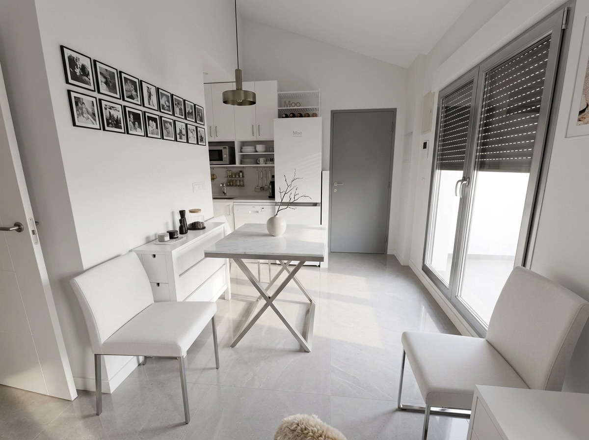 Interior design in Minimalism style — dining_room by GenRoom AI