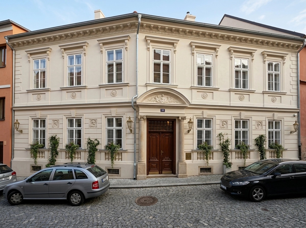 Facade design in Neoclassic Facade style — Facade by GenRoom AI