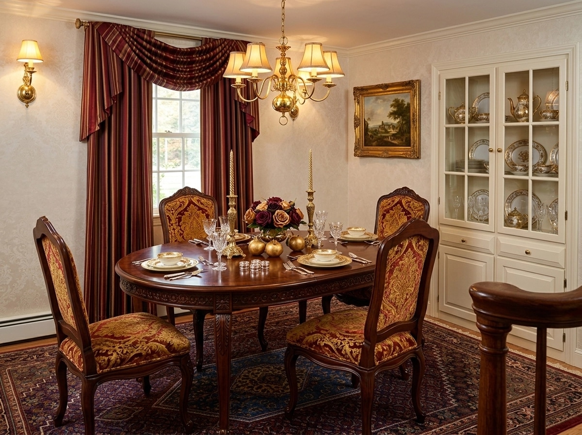 Interior design in Classic style — dining_room by GenRoom AI