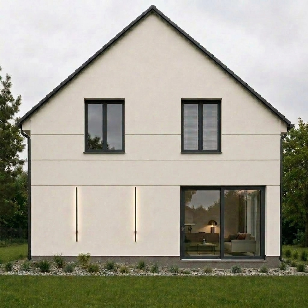 Contemporary Facade Facade design — facade photo by GenRoom AI