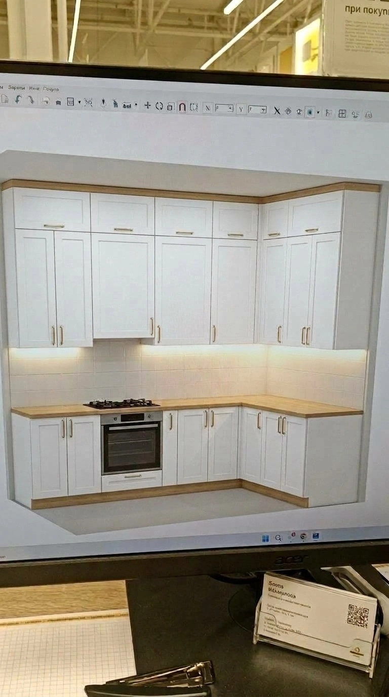 Kitchen interior in no_style style — photo by GenRoom AI