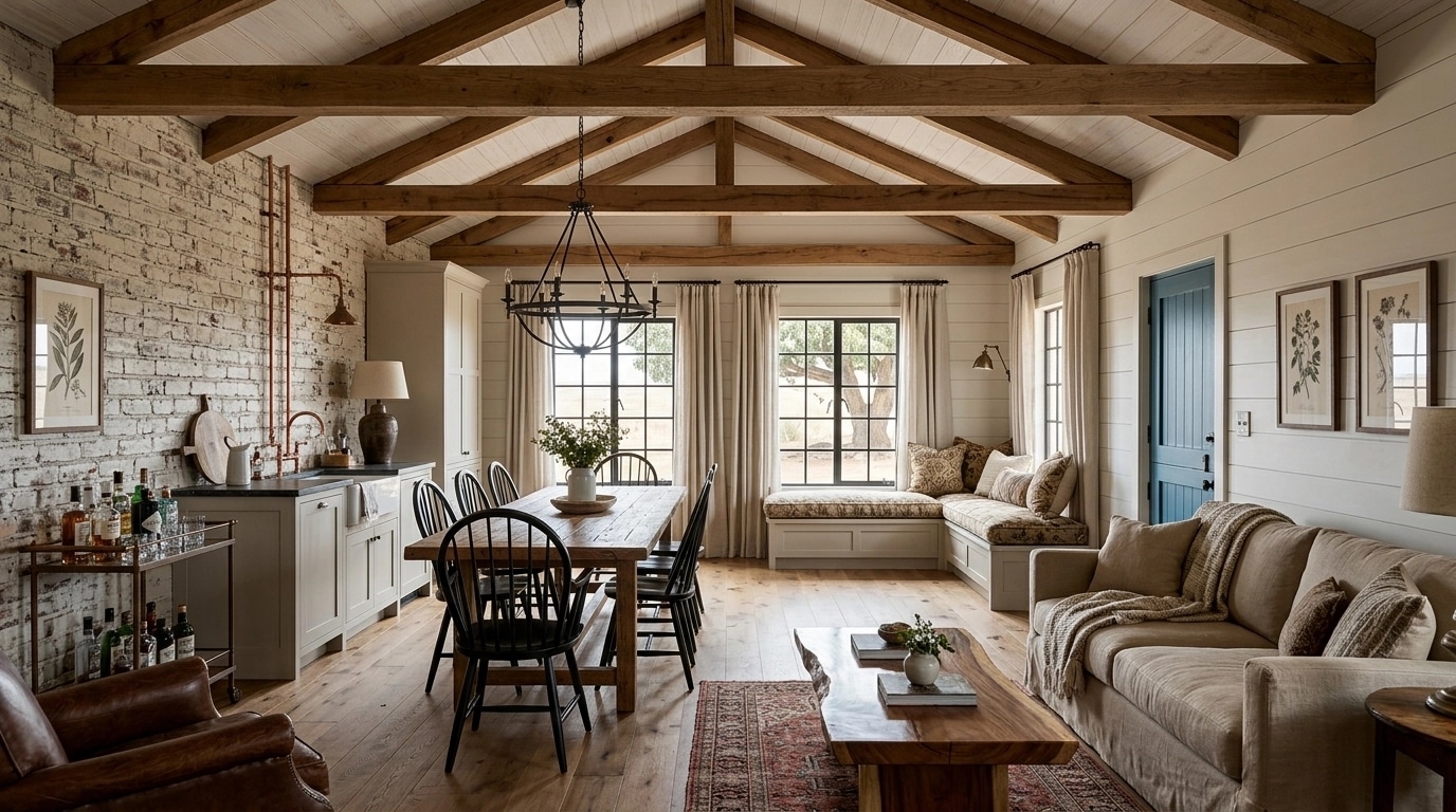 Interior design in Modern Farmhouse style — other by GenRoom AI