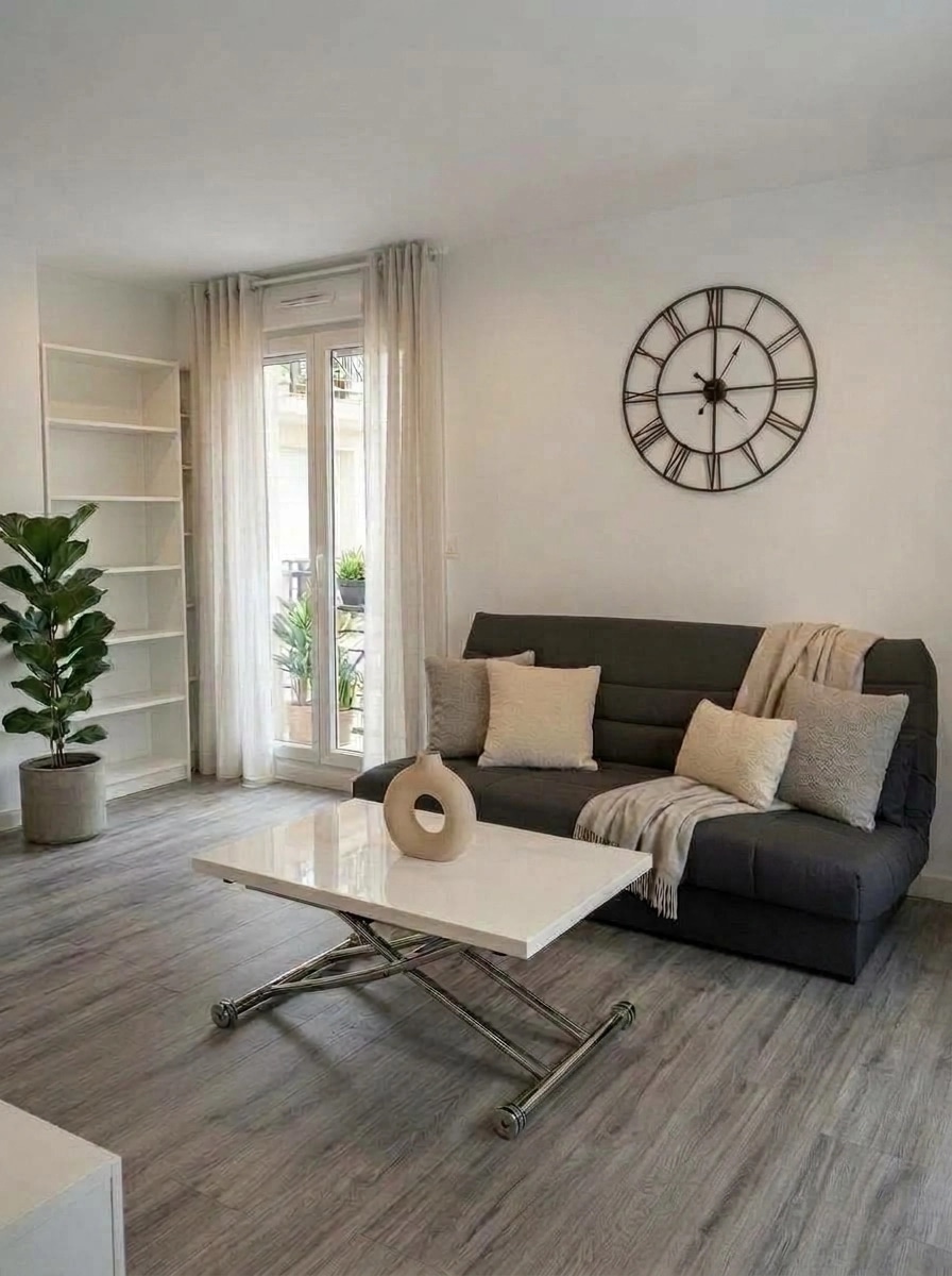 Interior design in Contemporary style — Living Room by GenRoom AI