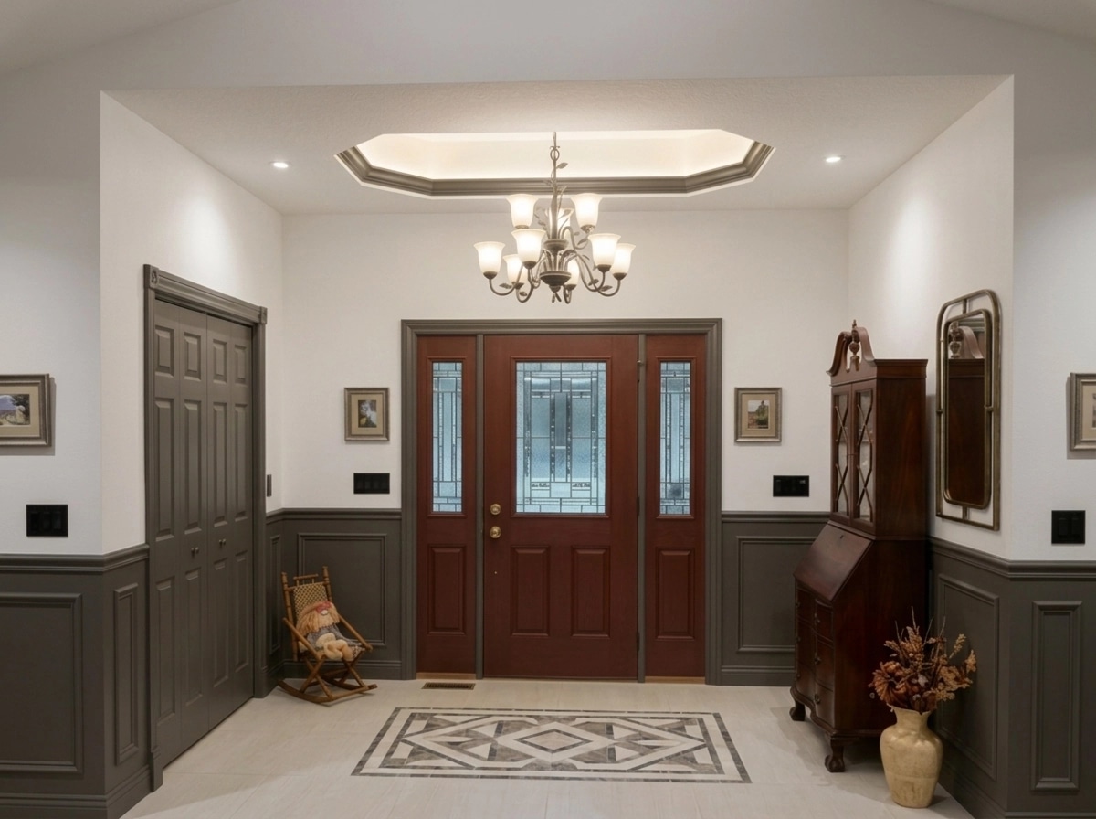 Interior design in Transitional style — Hallway by GenRoom AI