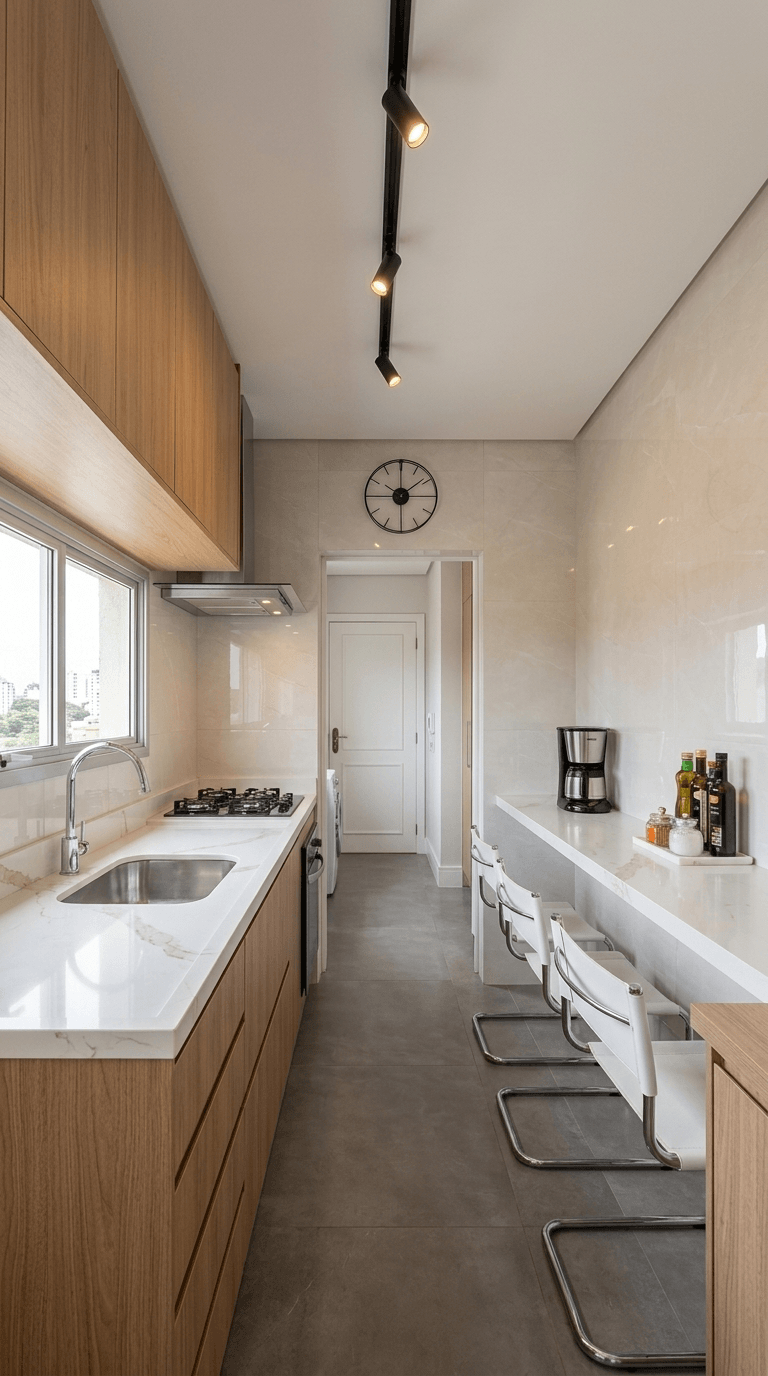 Kitchen interior in Contemporary style — photo by GenRoom AI