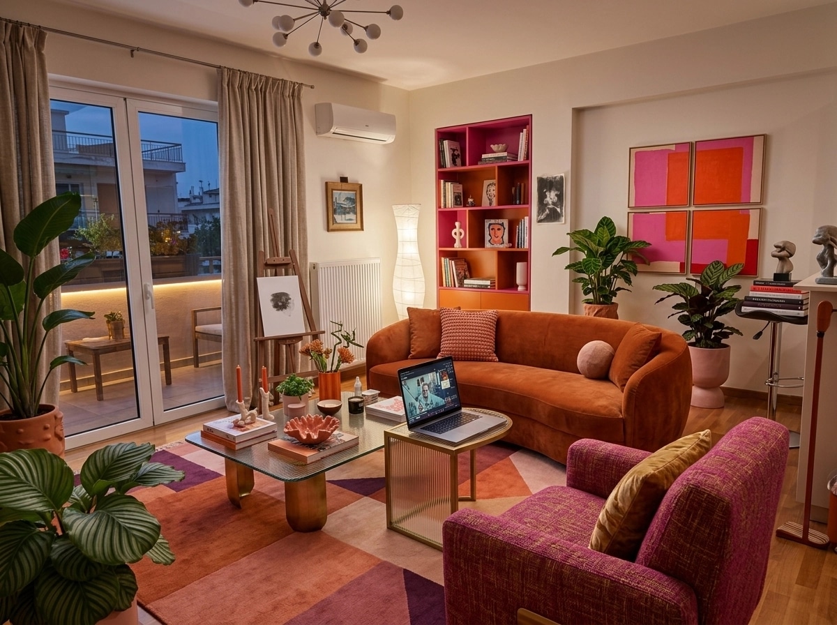 Interior design in Contemporary style — Living Room by GenRoom AI