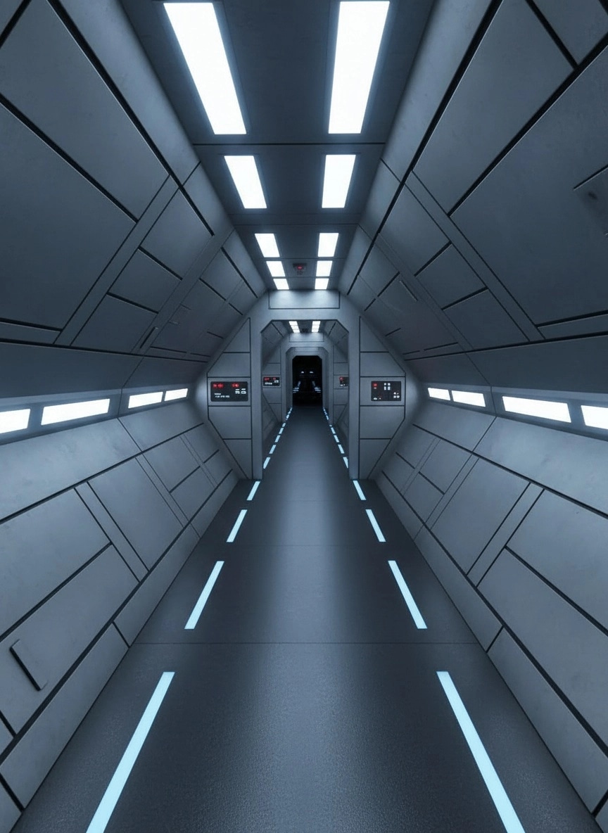Hallway interior in no_style style — photo by GenRoom AI