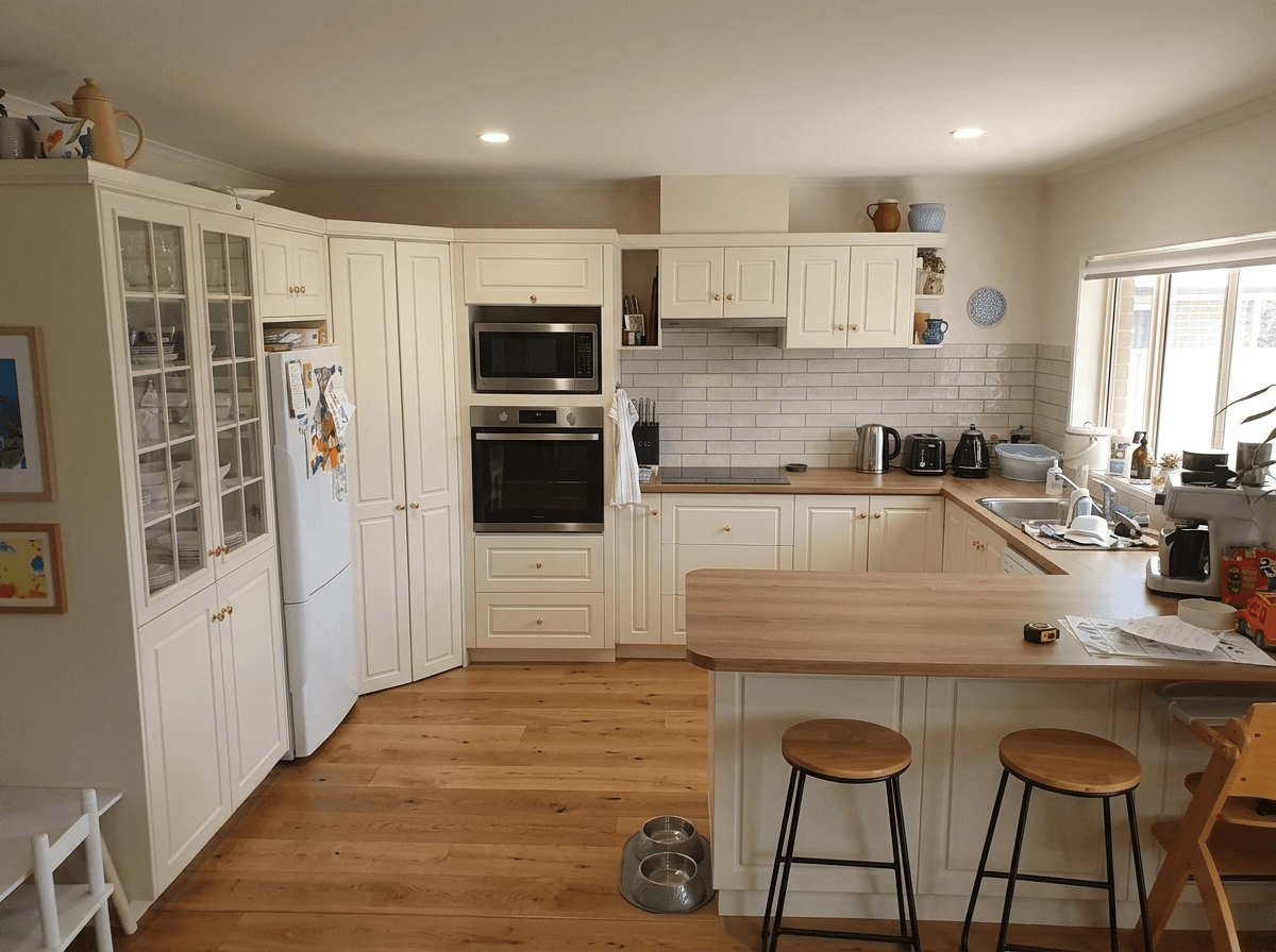 Kitchen interior in no_style style — photo by GenRoom AI
