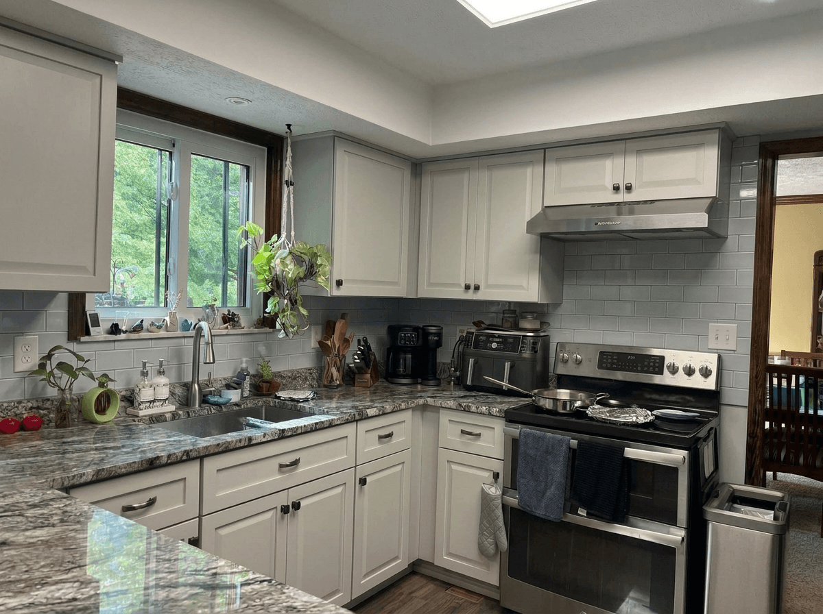 Kitchen interior in no_style style — photo by GenRoom AI