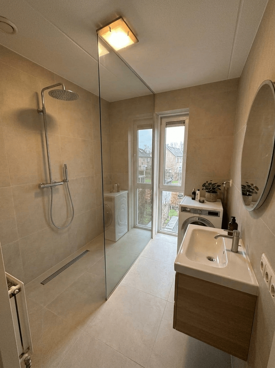 Bathroom interior in no_style style — photo by GenRoom AI