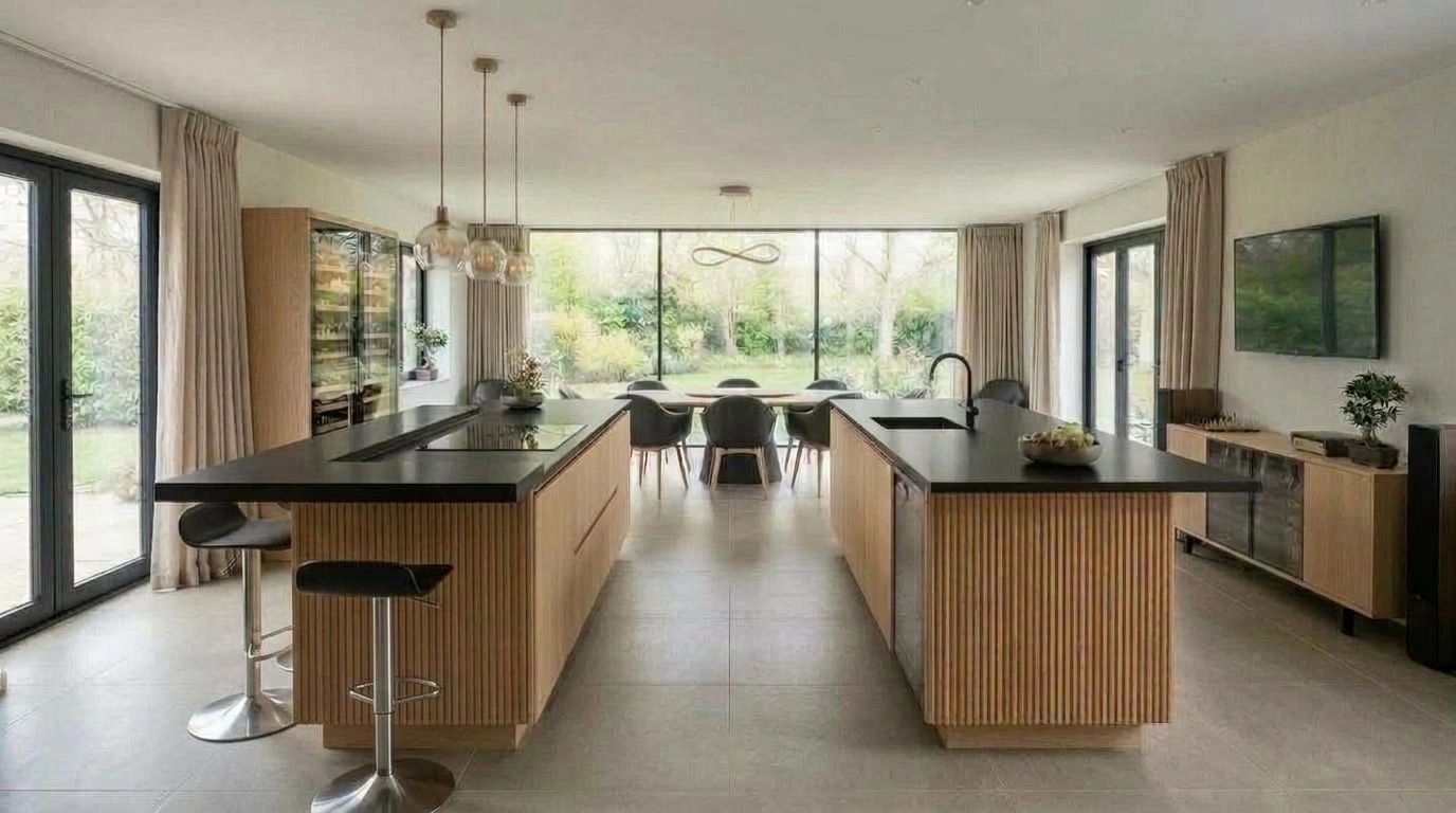 Japandi Cozinha design — interior photo by GenRoom AI