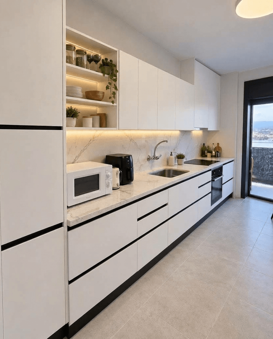 Kitchen interior in no_style style — photo by GenRoom AI