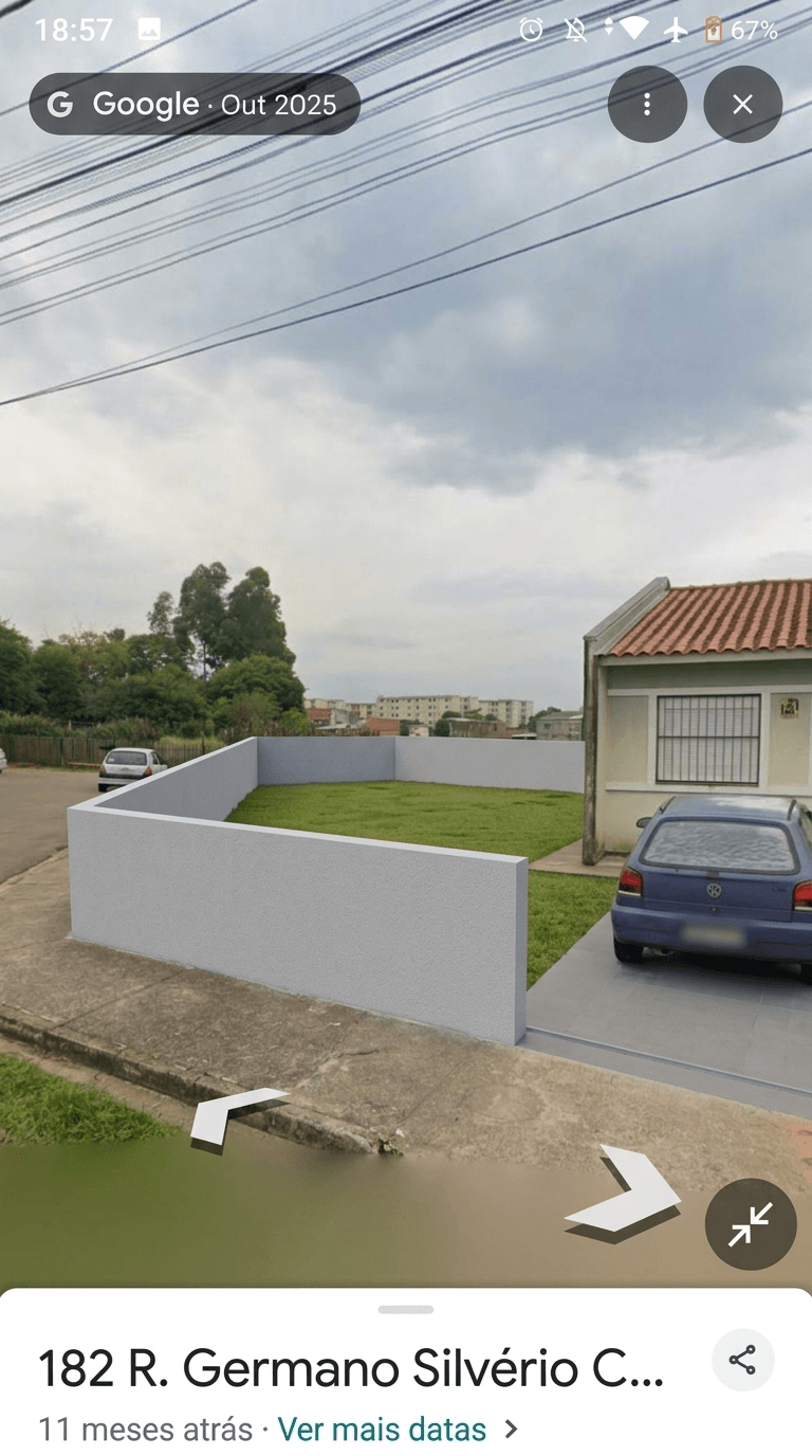 Yard design in no_style style — photo by GenRoom AI