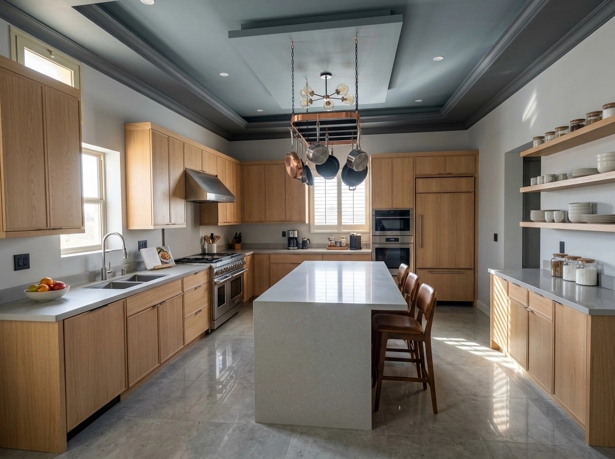 Kitchen interior in no_style style — photo by GenRoom AI