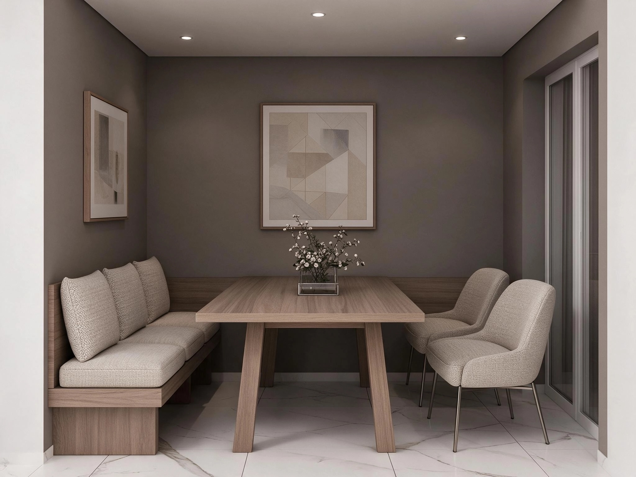Interior design in Contemporary style — balcony by GenRoom AI