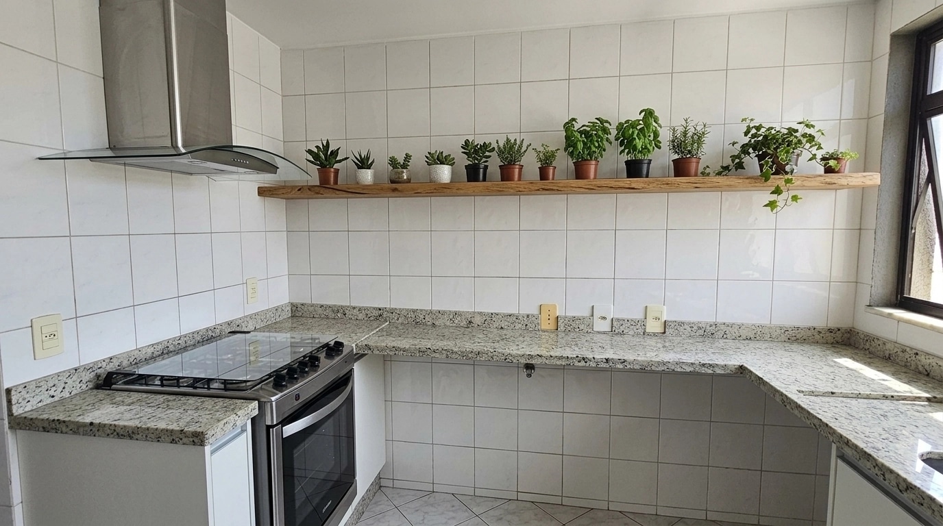 Kitchen interior in no_style style — photo by GenRoom AI