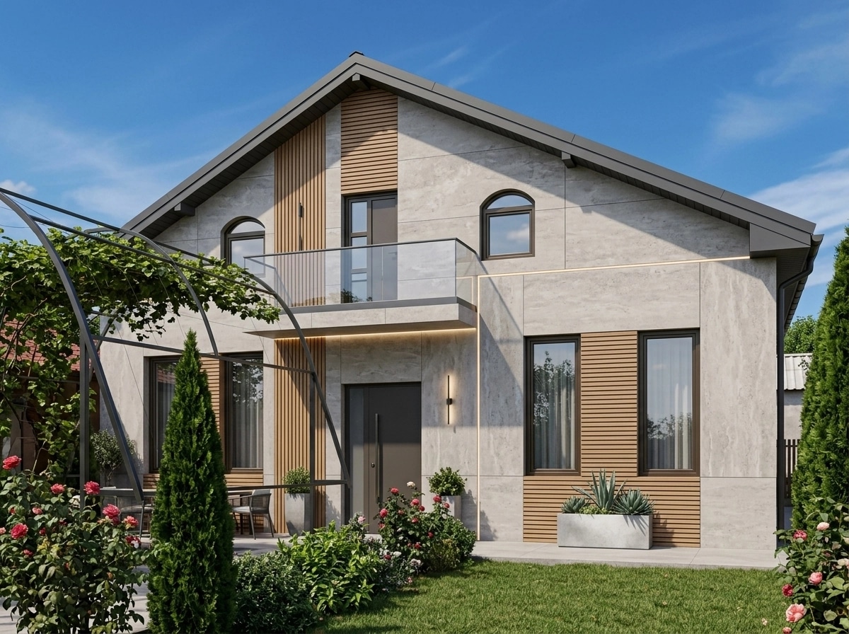 Contemporary Facade Facade design — facade photo by GenRoom AI