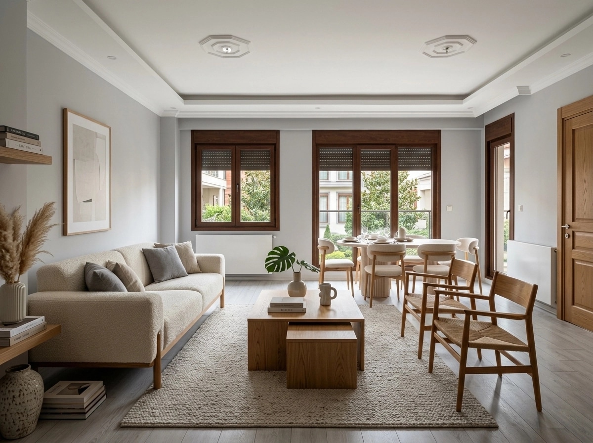 Scandinavian Living Room design — interior photo by GenRoom AI