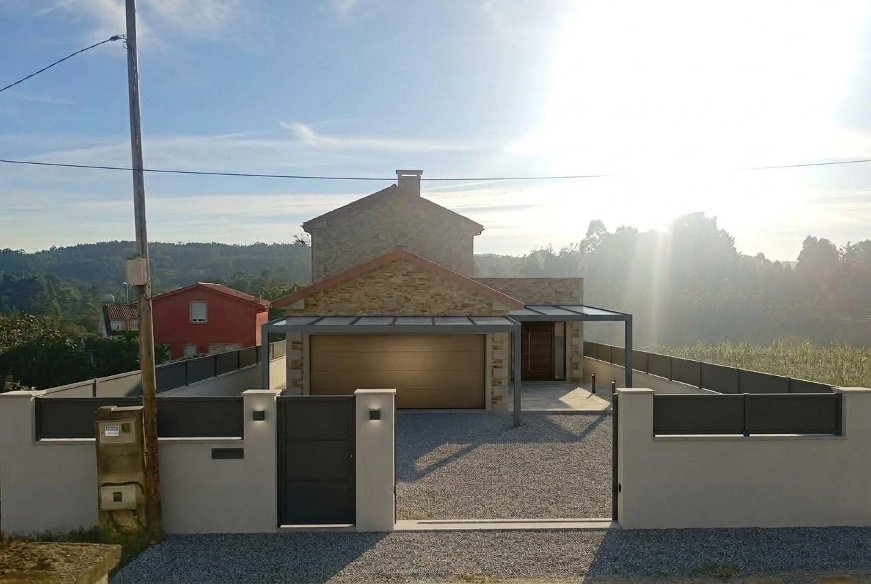 Facade design in Contemporary Facade style — Facade by GenRoom AI