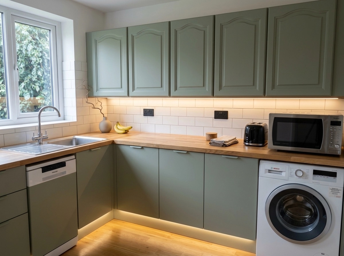 Interior design in Scandinavian style — Kitchen by GenRoom AI