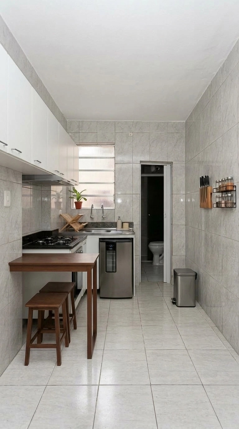Kitchen interior in no_style style — photo by GenRoom AI