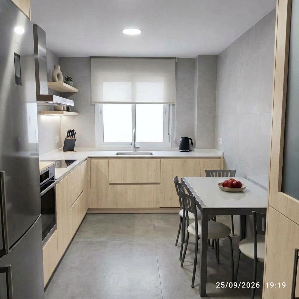 Kitchen interior in no_style style — photo by GenRoom AI