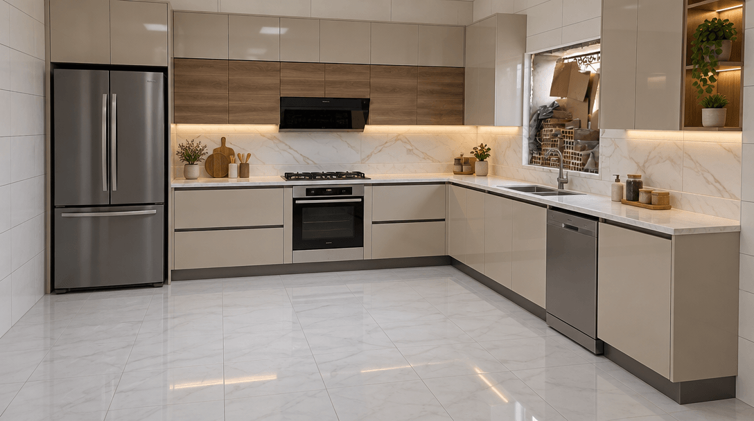 Contemporary Kitchen design — interior photo by GenRoom AI