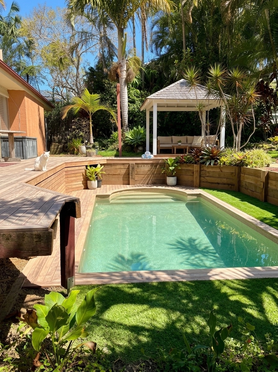 Yard design in no_style style — photo by GenRoom AI