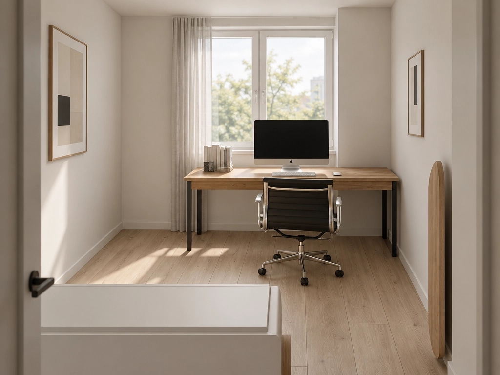 Minimalism Bedroom design — interior photo by GenRoom AI