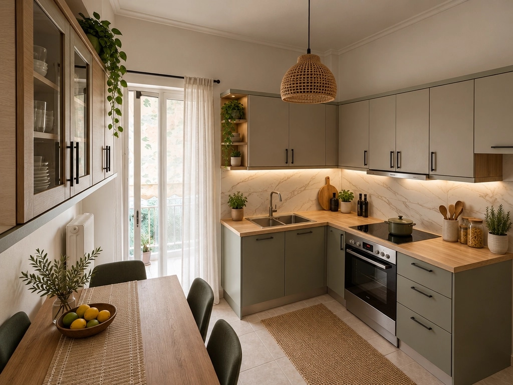 Contemporary Kitchen design — interior photo by GenRoom AI