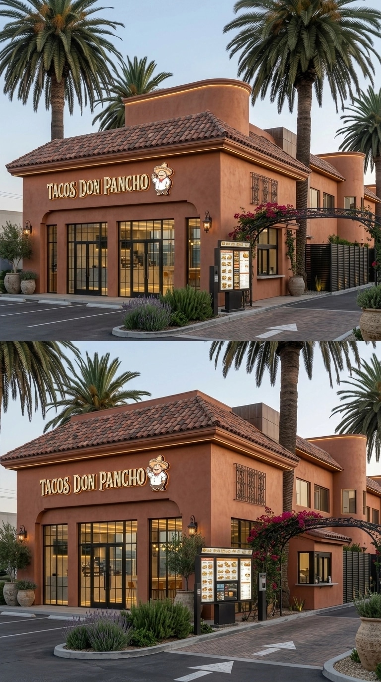 Facade design in Mediterranean Facade style — Facade by GenRoom AI