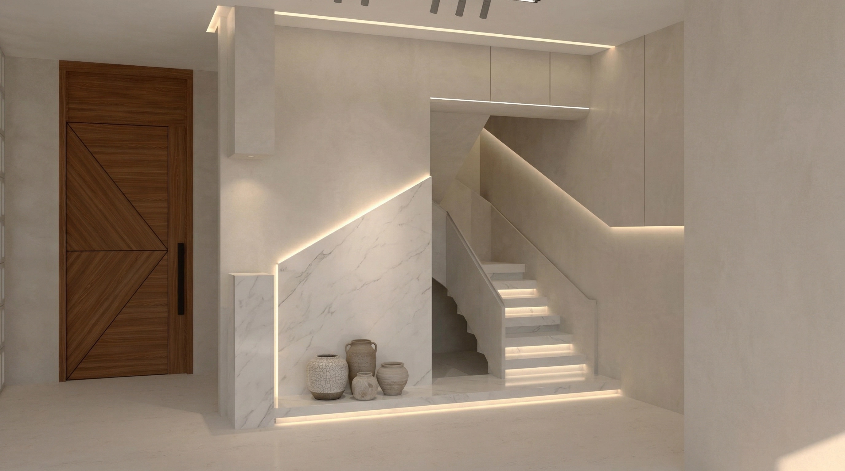 Modern Farmhouse Hallway design — interior photo by GenRoom AI