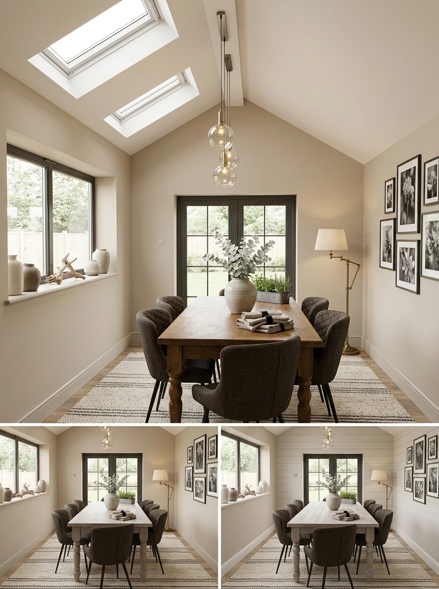Interior design in Modern Farmhouse style — dining_room by GenRoom AI