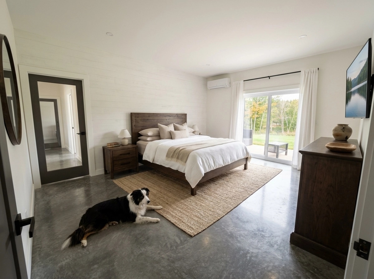 Interior design in Modern Farmhouse style — Bedroom by GenRoom AI