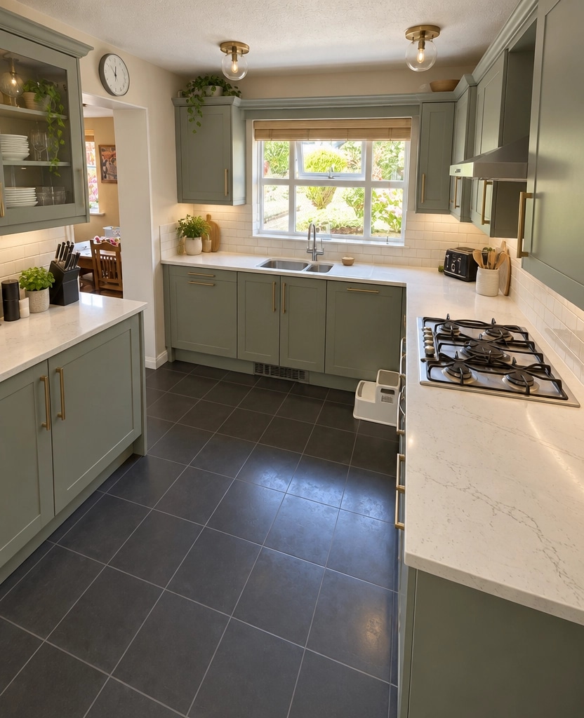 Minimalism Kitchen design — interior photo by GenRoom AI
