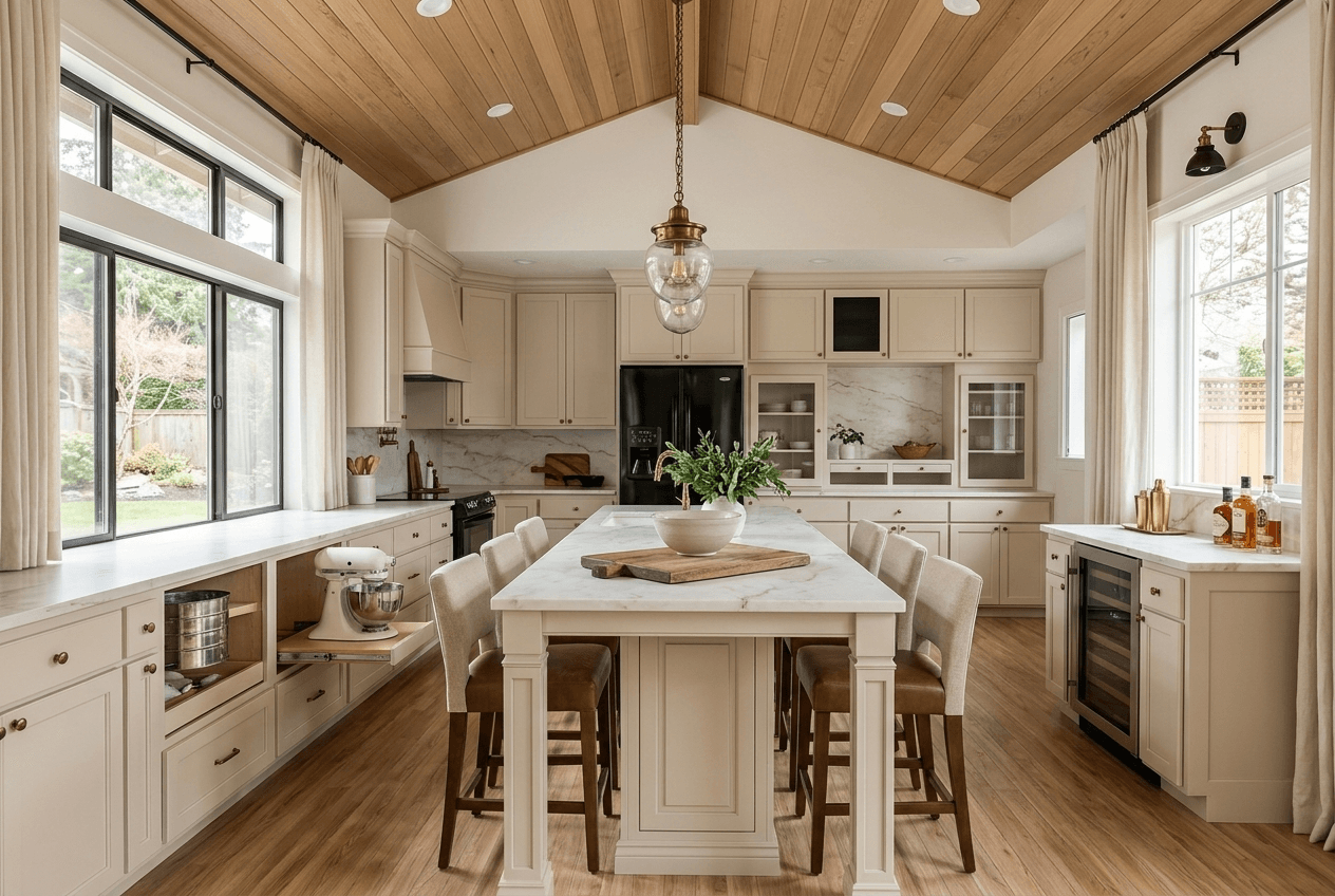 Kitchen interior in no_style style — photo by GenRoom AI