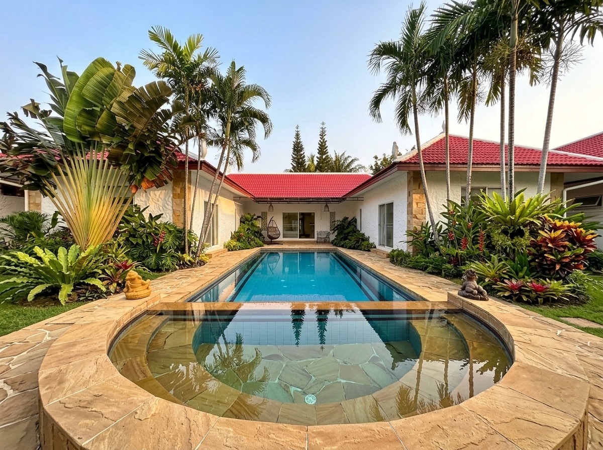 Yard design in no_style style — photo by GenRoom AI