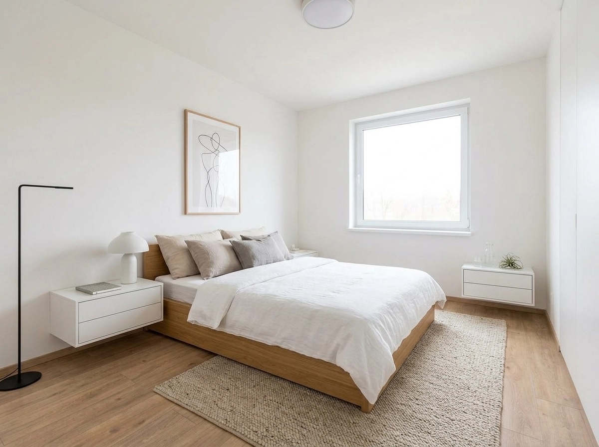 Minimalism Bedroom design — interior photo by GenRoom AI