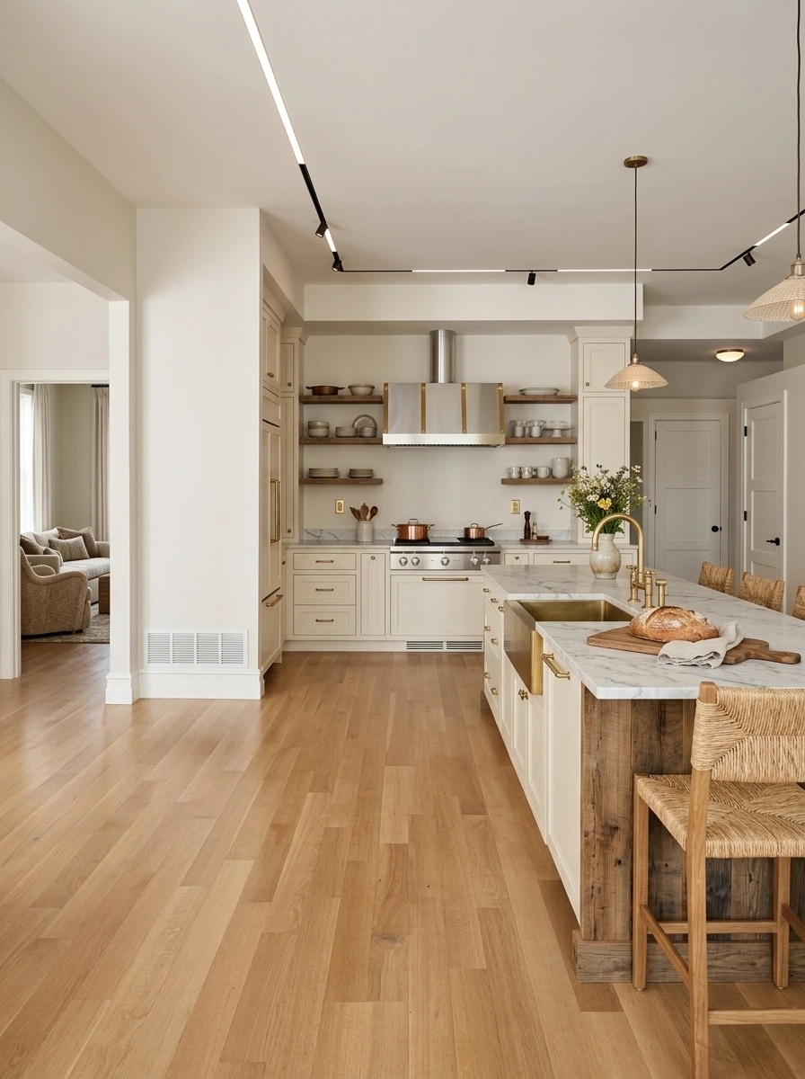 Modern Farmhouse Kitchen design — interior photo by GenRoom AI