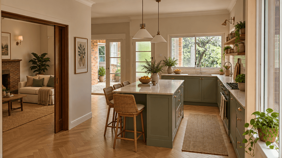 Kitchen interior in no_style style — photo by GenRoom AI