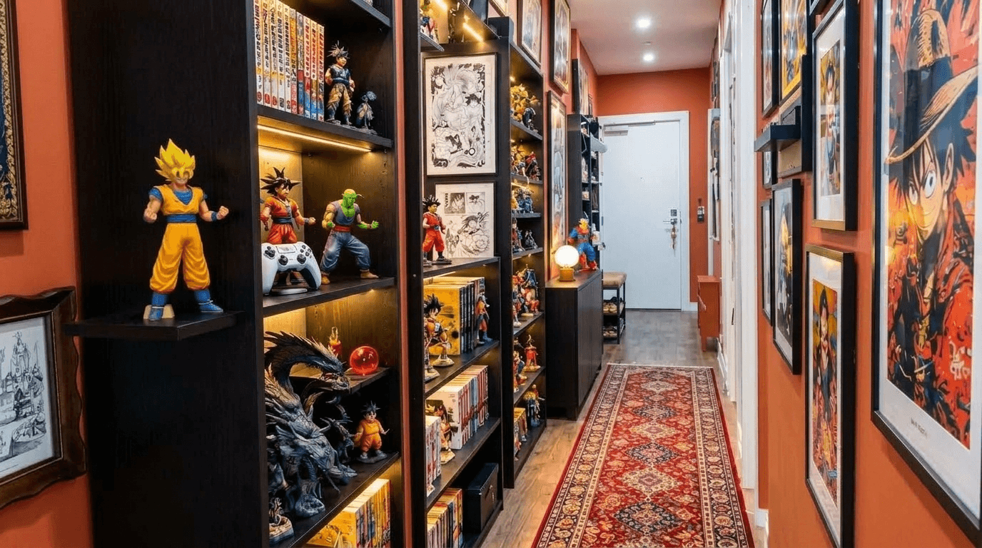 Interior design in Maximalist style — Hallway by GenRoom AI